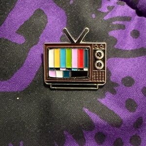 💫 3/$30 Retro CRT TV Enamel Pin